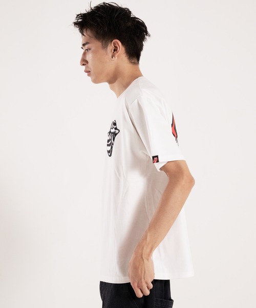 JACKROSE(ジャックローズ)の「TRS-ANIMAL FUR PATCHWORK SS TEE(Tシャツ/カットソー・メンズ・ブラック/ホワイト・M/L/XL)」の14枚目の写真