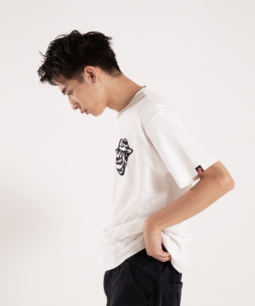 JACKROSE(ジャックローズ)の「TRS-ANIMAL FUR PATCHWORK SS TEE(Tシャツ/カットソー・メンズ・ブラック/ホワイト・M/L/XL)」の15枚目の写真