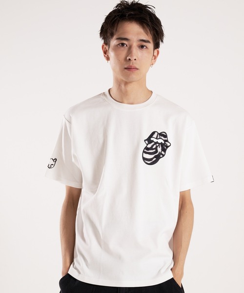 JACKROSE(ジャックローズ)の「TRS-ANIMAL FUR PATCHWORK SS TEE(Tシャツ/カットソー・メンズ・ブラック/ホワイト・M/L/XL)」の10枚目の写真
