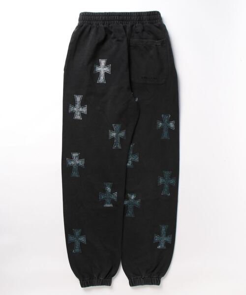 UNKNOWN アンノウンBLUE RHINESTONE JOGGER