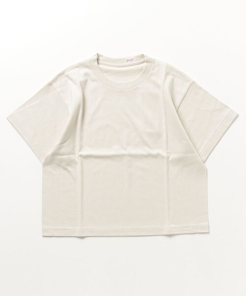 YOUNG&OLSEN The DRYGOODS STORE(ヤングアンドオルセン)の「【YOUNG & OLSEN The DRYGOODS STORE】/ OLSEN'S CROP TEE(Tシャツ/カットソー・レディース・ホワイト/ブラック/シルバー・FREE)」の3枚目の写真