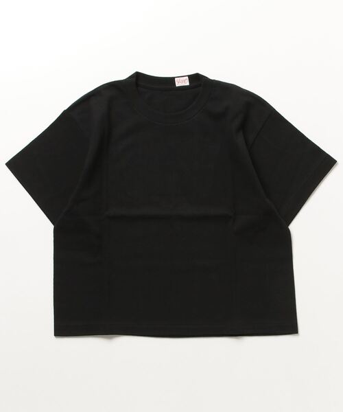 YOUNG&OLSEN The DRYGOODS STORE(ヤングアンドオルセン)の「【YOUNG & OLSEN The DRYGOODS STORE】/ OLSEN'S CROP TEE(Tシャツ/カットソー・レディース・ホワイト/ブラック/シルバー・FREE)」の1枚目の写真