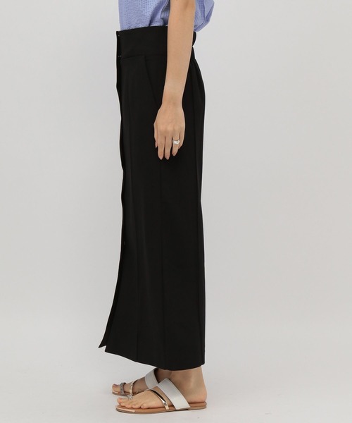 saloon（サルーン）の「SALOON(サルーン)/ハイウエストピンタックスカート（スカート・レディース・オレンジ/ブラック/カーキ・S/M/MEDIUM/SMALL）」の20枚目の写真