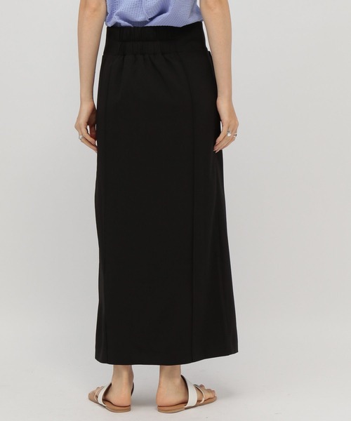 saloon（サルーン）の「SALOON(サルーン)/ハイウエストピンタックスカート（スカート・レディース・オレンジ/ブラック/カーキ・S/M/MEDIUM/SMALL）」の21枚目の写真