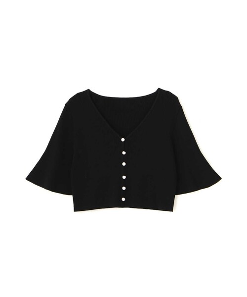 PROPORTION BODY DRESSING（プロポーションボディドレッシング）の「＜Ｅ＞パールショートカーディガン / 1213277700（ニット/セーター・レディース・ブラック/グレー/ピンク・FREE）」の4枚目の写真