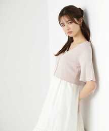 PROPORTION BODY DRESSING | ＜Ｅ＞パールショートカーディガン / 1213277700(ニット/セーター)