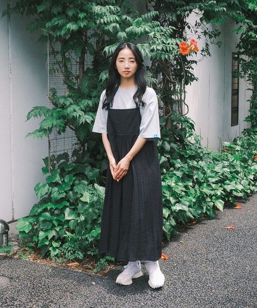 SHARE PARK（シェアパーク）の「スラブキャミワンピース（ドレス・レディース・ブラック系・MEDIUM）」の16枚目の写真