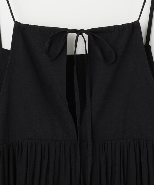SHARE PARK（シェアパーク）の「スラブキャミワンピース（ドレス・レディース・ブラック系・MEDIUM）」の6枚目の写真