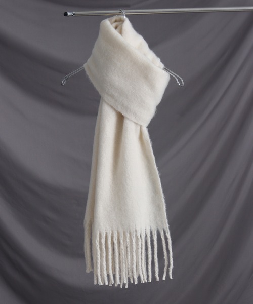 welise/ウェライズ】リッチボリュームシャギー大判マフラー（マフラー