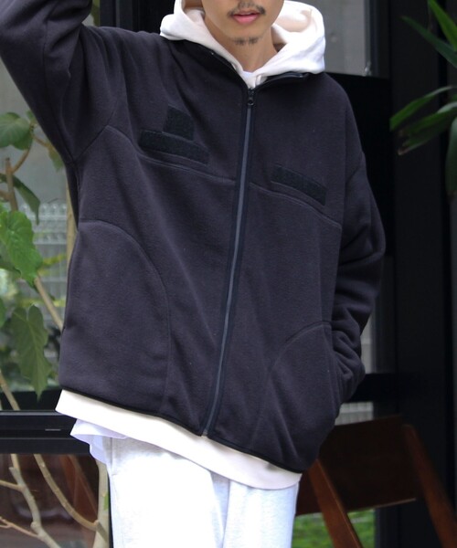 GLOSTER（グロスター）の「【GLOSTER/グロスター】LEVEL3 ECWCS Gen3 ミリタリー フリースジャケット（ブルゾン・メンズ・ブラック/サックスブルー/ブルーグリーン・S/M/L）」の21枚目の写真