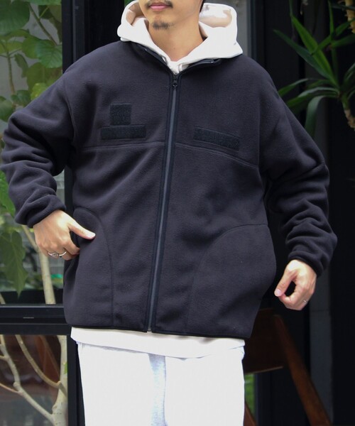 GLOSTER（グロスター）の「【GLOSTER/グロスター】LEVEL3 ECWCS Gen3 ミリタリー フリースジャケット（ブルゾン・メンズ・ブラック/サックスブルー/ブルーグリーン・S/M/L）」の20枚目の写真