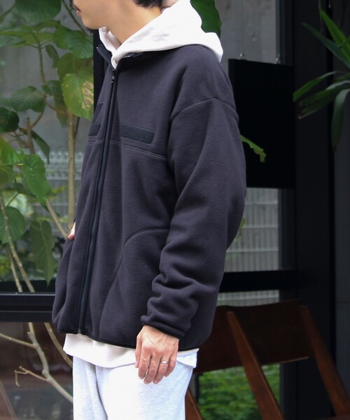 GLOSTER（グロスター）の「【GLOSTER/グロスター】LEVEL3 ECWCS Gen3 ミリタリー フリースジャケット（ブルゾン・メンズ・ブラック/サックスブルー/ブルーグリーン・S/M/L）」の19枚目の写真