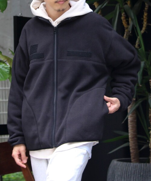 GLOSTER（グロスター）の「【GLOSTER/グロスター】LEVEL3 ECWCS Gen3 ミリタリー フリースジャケット（ブルゾン・メンズ・ブラック/サックスブルー/ブルーグリーン・S/M/L）」の17枚目の写真