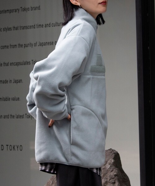 GLOSTER（グロスター）の「【GLOSTER/グロスター】LEVEL3 ECWCS Gen3 ミリタリー フリースジャケット（ブルゾン・メンズ・ブラック/サックスブルー/ブルーグリーン・S/M/L）」の7枚目の写真