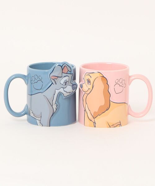 Disney(ディズニー)の「【Disney】ペアマグカップ(グラス/マグカップ/タンブラー・レディース・ライトブルー/グリーン/ピンク/ネイビー/パープル・FREE)」の9枚目の写真