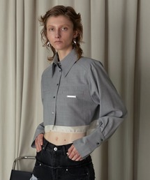 PRANK PROJECT | 【23AUTUMN先行予約商品】マルチファブリックショートシャツ / Multi Fabric Short Shirt(シャツ/ブラウス)