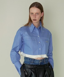 PRANK PROJECT | 【23AUTUMN先行予約商品】マルチファブリックショートシャツ / Multi Fabric Short Shirt(シャツ/ブラウス)