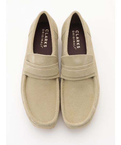 Clarks(クラークス)の「【Clarks】26172504 WallabeeLoafer(ローファー・メンズ・ベージュ・27.5cm/26.5cm/26cm/28.5cm/28cm/27cm)」の2枚目の写真
