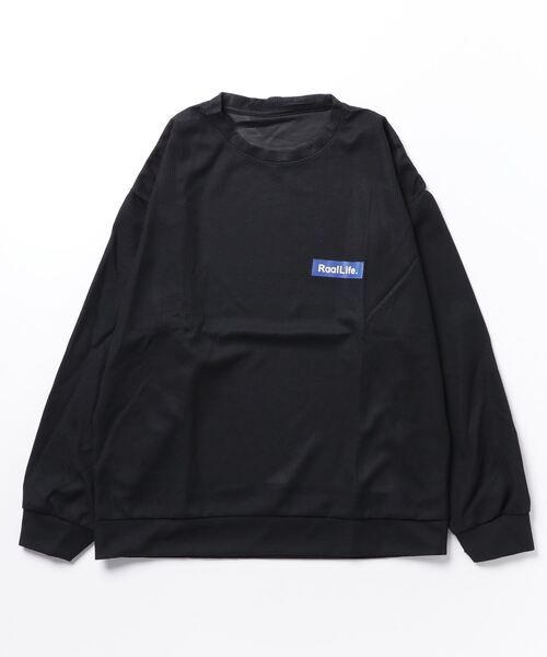 NEW GENTLEMAN(ニュージェントルマン)の「ハレイワサーマル オーバーサイズ カットソー ロンT(Tシャツ/カットソー・メンズ・グレー/ブラック/ホワイト/ブルー・M/L/XL)」の16枚目の写真