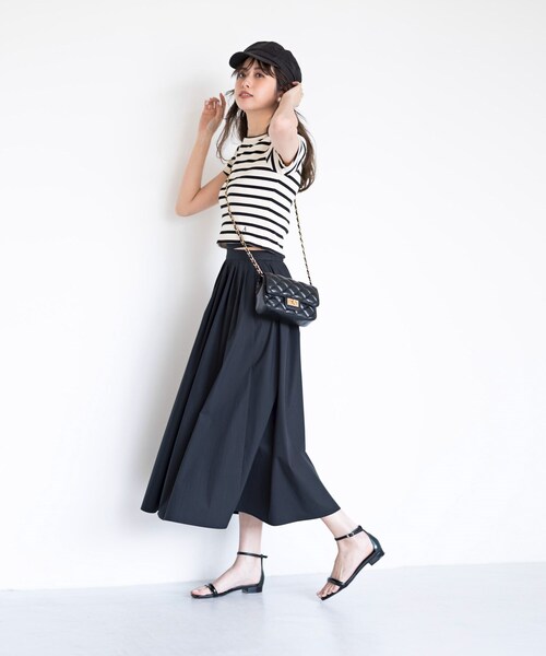CODE A（コードエー）の「open back mini tops（Tシャツ/カットソー・レディース・ブラック系2・00）」の13枚目の写真