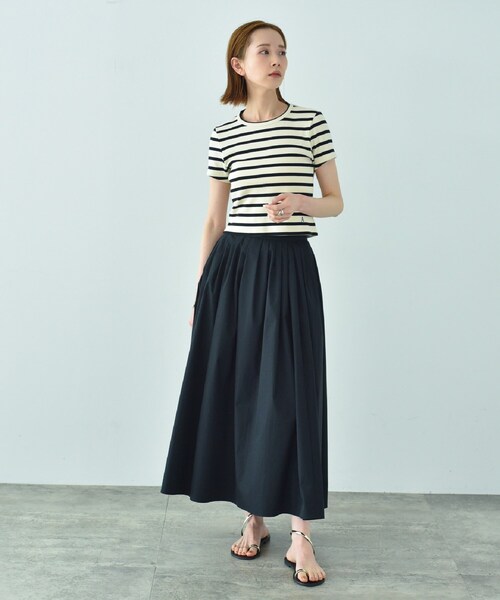 CODE A（コードエー）の「open back mini tops（Tシャツ/カットソー・レディース・ブラック系2・00）」の14枚目の写真