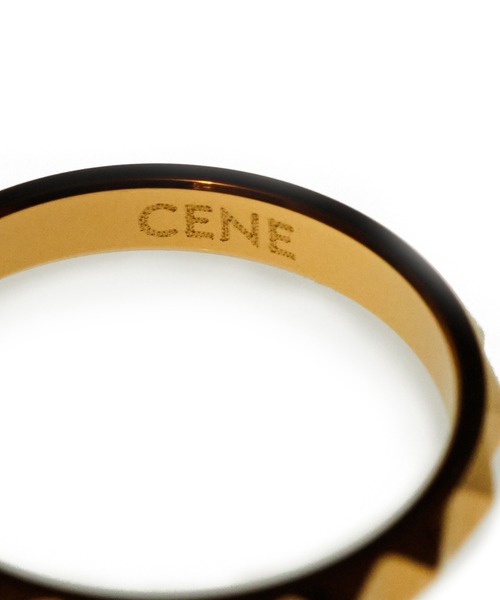 CENE(セネ)の「【CENE】セネ/ブロックカットリング(リング・レディース・ゴールド・#13/#9/#11/#14)」の7枚目の写真