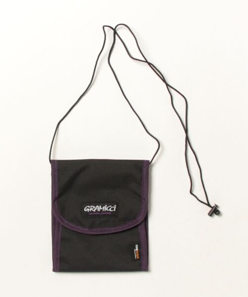 Gramicci(グラミチ)の「/GRAMICCI/CORDURA NECK POUCH(ショルダーバッグ・メンズ・ブラック・FREE)」の3枚目の写真
