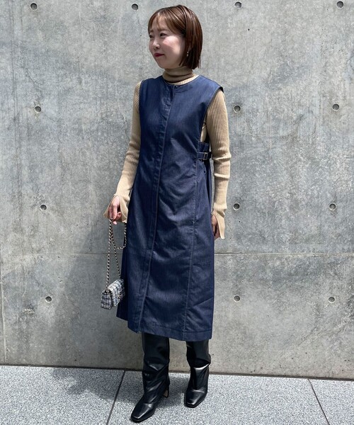 NOLLEY&#39;S - 新品未使用 NOLLEY&#39;S ジレ 新品】ノーリーズ ダブルクロス ジレ ウォッシャブル ストレッチ