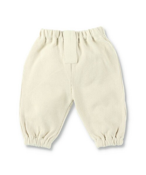 BRANSHES(ブランシェス)の「【WEB限定/ベビー/綿100%やわらかワッフル】ロングパンツ(その他ベビーウェア・キッズ・アイボリー/グレイッシュベージュ/ライトピンク/ピンク・80/70)」の10枚目の写真