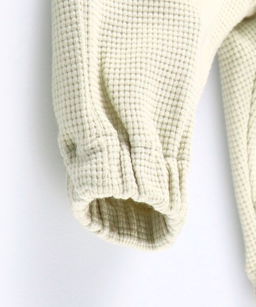 BRANSHES(ブランシェス)の「【WEB限定/ベビー/綿100%やわらかワッフル】ロングパンツ(その他ベビーウェア・キッズ・アイボリー/グレイッシュベージュ/ライトピンク/ピンク・80/70)」の14枚目の写真