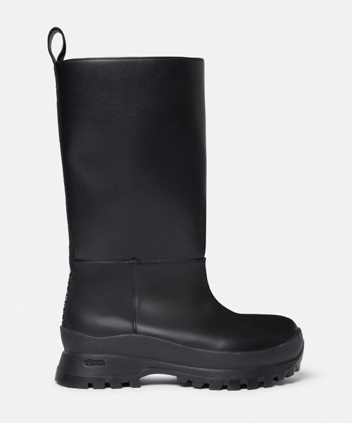 STELLA McCARTNEY（ステラマッカートニー）の「Trace Tubo Boots / トレース チューブ ブーツ（ブーツ・レディース・ブラック・37/36）」の2枚目の写真
