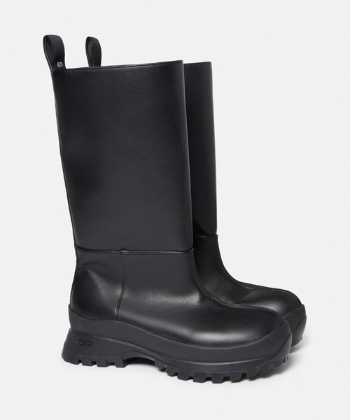STELLA McCARTNEY（ステラマッカートニー）の「Trace Tubo Boots / トレース チューブ ブーツ（ブーツ・レディース・ブラック・37/36）」の3枚目の写真