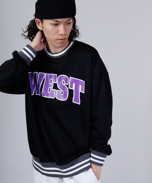 FUNALIVE(ファンアライブ)の「Print line rib Sweat / アメカジ プリント ラインリブスウェットトレーナー unisex(スウェット・メンズ・グレー系/杢グレー/チャコール/ベージュ/ネイビー/グリーン/ブラック/ホワイト・L/M/XL)」の14枚目の写真