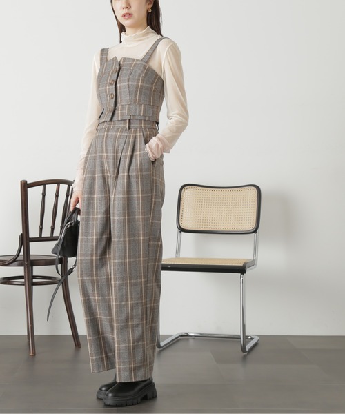 FREE'S MART（フリーズマート）の「◆＜セットアップ対応＞フロントボタン２ＷＡＹビスチェ（ベスト・レディース・ブラウン/グレー系その他/ブラック/ブラウン系その他・FREE）」の14枚目の写真