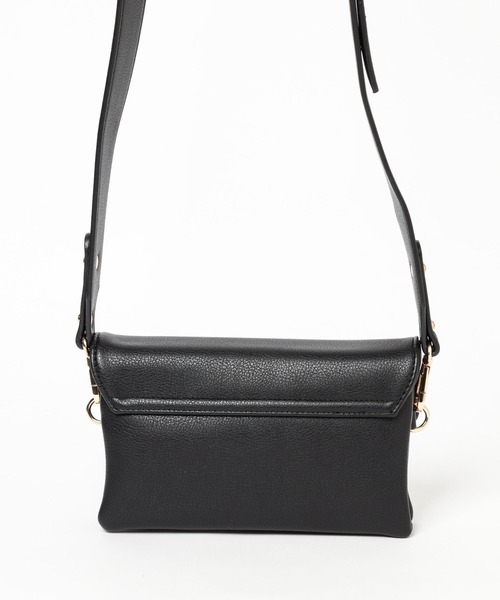 Andemiu（アンデミュウ）の「スクエアボディバッグ984597（ショルダーバッグ・レディース・ブラック/アイボリー/ブラウン/ホワイト・FREE）」の9枚目の写真