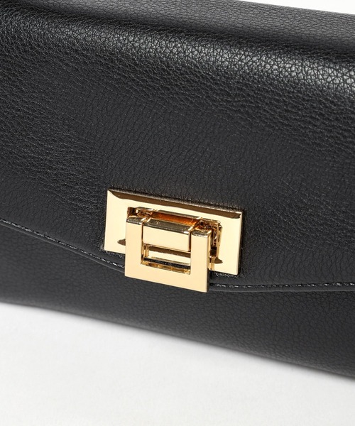 Andemiu（アンデミュウ）の「スクエアボディバッグ984597（ショルダーバッグ・レディース・ブラック/アイボリー/ブラウン/ホワイト・FREE）」の10枚目の写真