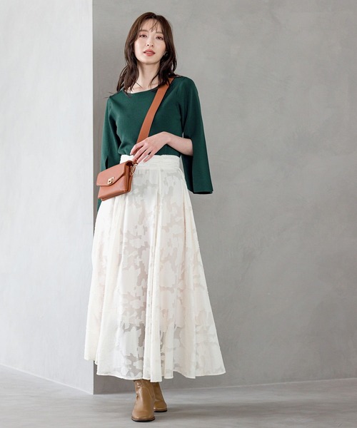 Andemiu（アンデミュウ）の「スクエアボディバッグ984597（ショルダーバッグ・レディース・ブラック/アイボリー/ブラウン/ホワイト・FREE）」の6枚目の写真