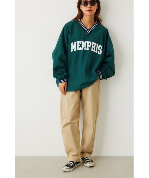 RODEO CROWNS WIDE BOWL（ロデオクラウンズワイドボウル）の「MEMPHINS ラインリブトップス（その他トップス・レディース・ネイビー/ダークグリーン・FREE）」の7枚目の写真