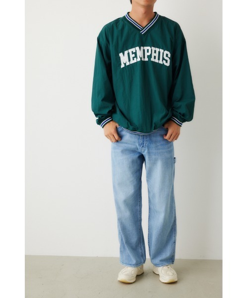 RODEO CROWNS WIDE BOWL（ロデオクラウンズワイドボウル）の「MEMPHINS ラインリブトップス（その他トップス・レディース・ネイビー/ダークグリーン・FREE）」の8枚目の写真