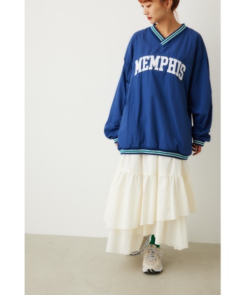 RODEO CROWNS WIDE BOWL（ロデオクラウンズワイドボウル）の「MEMPHINS ラインリブトップス（その他トップス・レディース・ネイビー/ダークグリーン・FREE）」の14枚目の写真