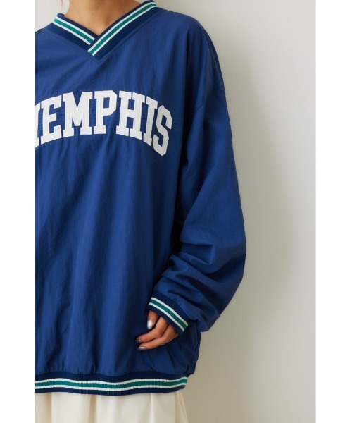 RODEO CROWNS WIDE BOWL（ロデオクラウンズワイドボウル）の「MEMPHINS ラインリブトップス（その他トップス・レディース・ネイビー/ダークグリーン・FREE）」の18枚目の写真