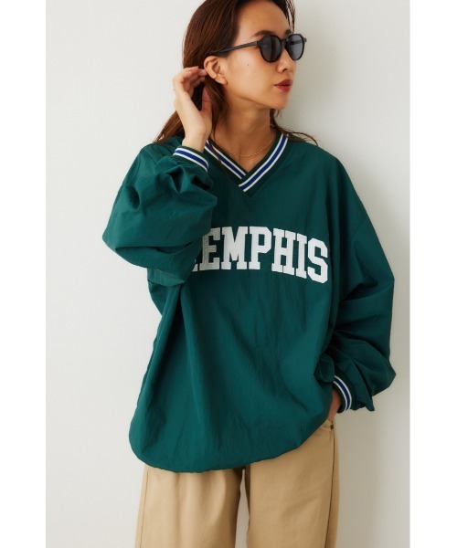 RODEO CROWNS WIDE BOWL（ロデオクラウンズワイドボウル）の「MEMPHINS ラインリブトップス（その他トップス・レディース・ネイビー/ダークグリーン・FREE）」の21枚目の写真