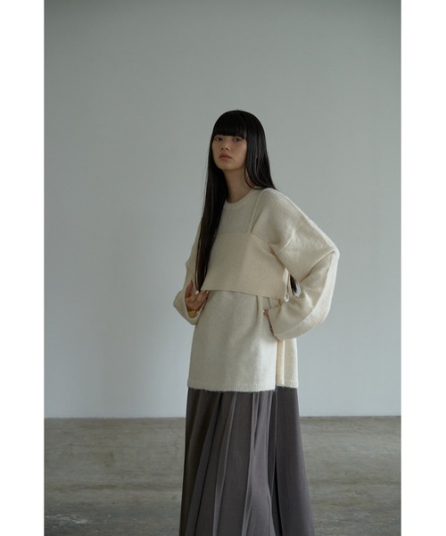 abor o-t-l（アボアオーティーエル）の「ビスチェレイヤード