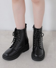 Honeys | 厚底レースアップブーツ(ブーツ)