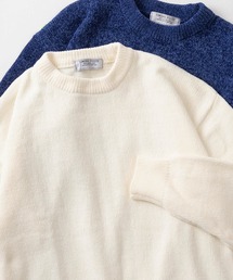 make a ray!（メイク ア レイ！）の「【もちとろニット】 ビッグシルエット クルーネック モールニット/ルームウェア（ニット/セーター・レディース）」