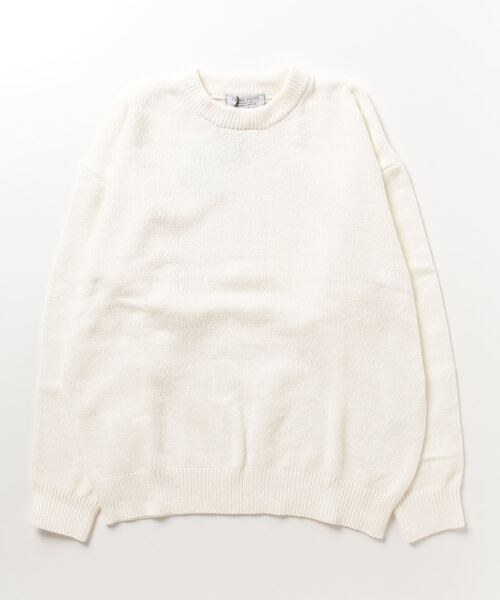 make a ray!(メイク ア レイ!)の「【もちとろニット】 ビッグシルエット クルーネック モールニット/ルームウェア(ニット/セーター・レディース・アイボリー/ブラック/ブラウン/グリーン/ブルー・L/XL/M)」の11枚目の写真