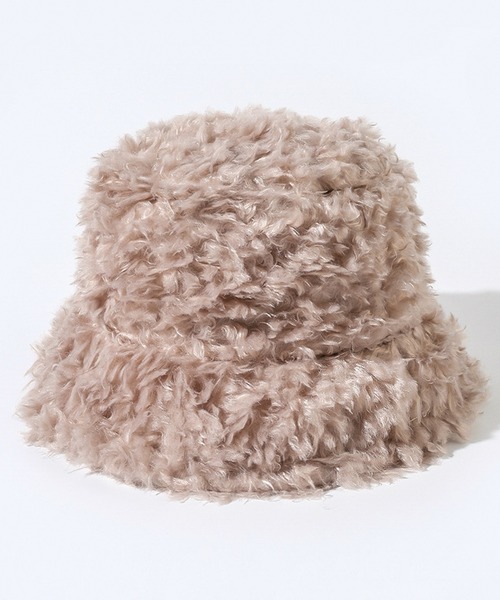 ふわふわフェイクファーバケットハット（ハット）｜SAISON DE PAPILLON