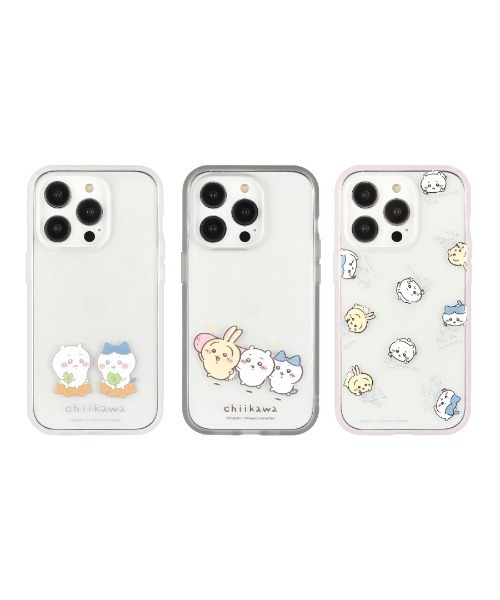 ちいかわ 】 IIIIfit Clear iPhone14 Pro/13 Pro 対応ケース