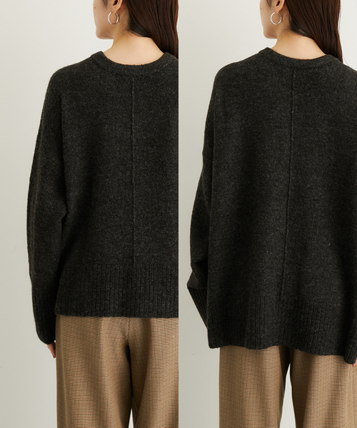 le cercle ADAM ET ROPE'(ルセルクルアダムエロペ)の「エラスティック2Wayニットカーディガン(カーディガン/ボレロ・レディース・サックスブルー/チャコールグレー/イエロー系その他2/ベージュ系その他2・M/L)」の18枚目の写真