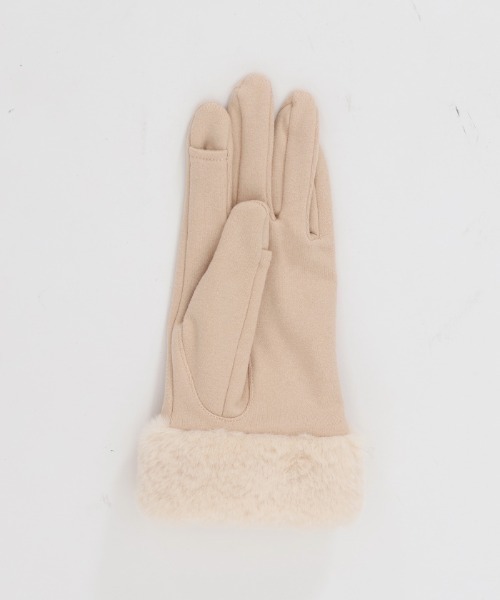 axes femme(アクシーズファム)の「巻き薔薇×ビジューライン手袋(手袋・レディース・ブラック/ワイン/ベージュ・FREE)」の13枚目の写真